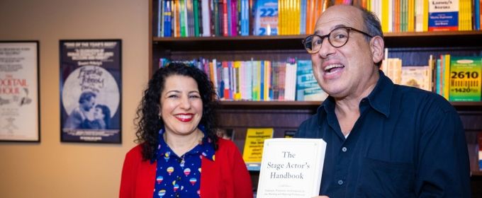 Photos: Julie Garnye & Michael Kostroff Celebrate New Book At The Drama Book Sho Photos