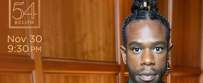 Antwayn Hopper to Debut Solo Show at 54 Below in November