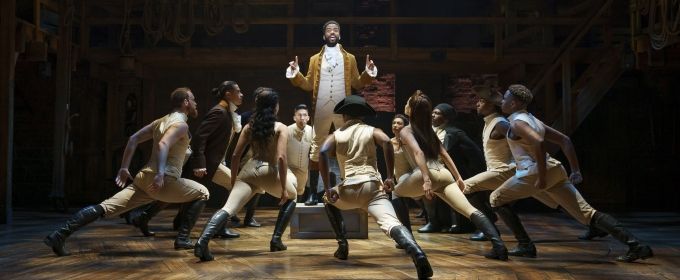 BWW Review: Mask UP!  HAMILTON Lights Up the Stage as Live Theatre Returns to Br Photos