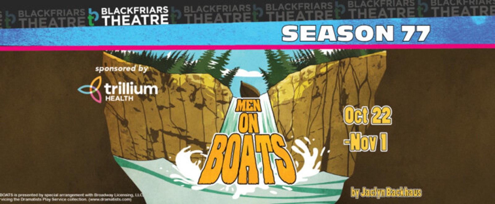 MEN ON BOATS to Open at Blackfriars Theatre in Rochester