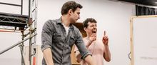 A CHRISTMAS CAROL GOES WRONG Cast in Rehearsals