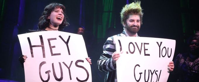Photos: The Cast of BEETLEJUICE Take Their Closing Night Curtain Call Photos