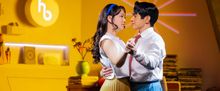 Zachary Noah Piser and Hannah Kevitt in MAYBE HAPPY ENDING