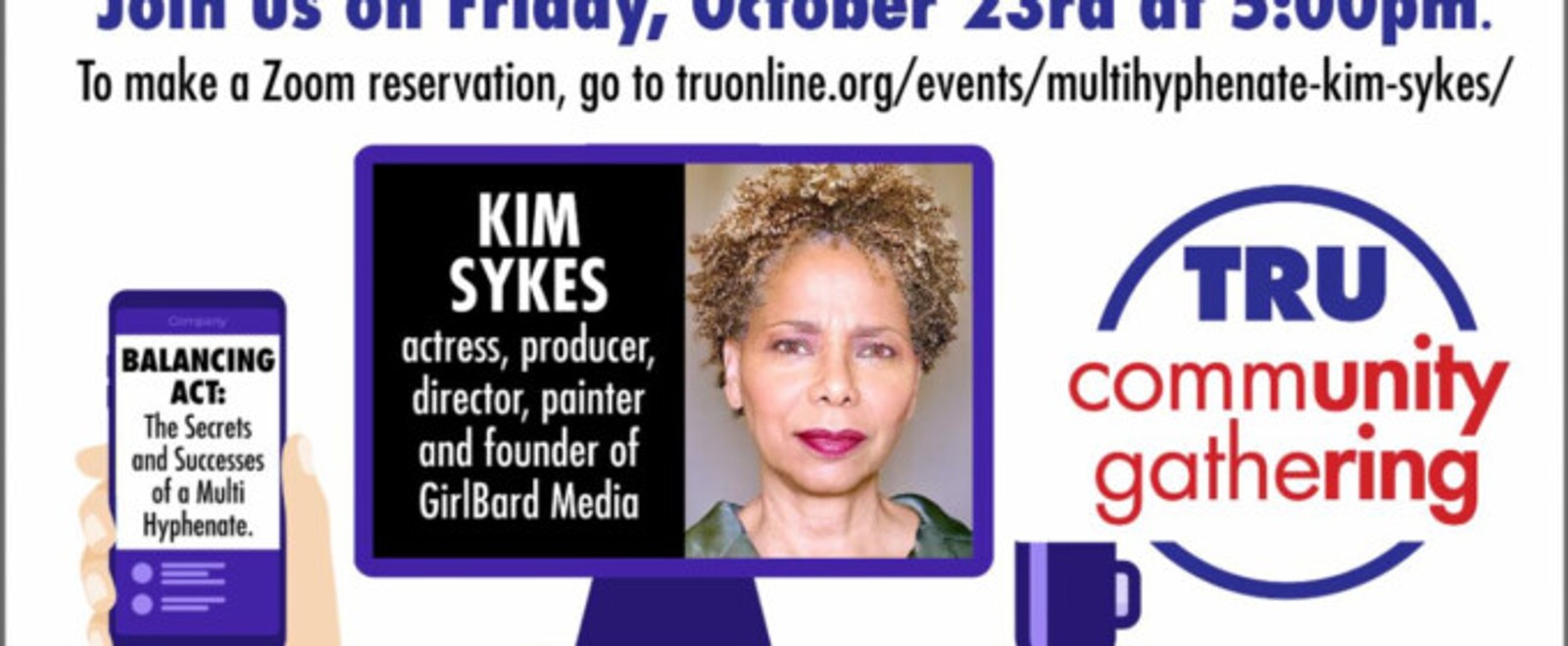 Theater Resources Unlimited to Host Community Gathering on Multi-Hyphenate Success