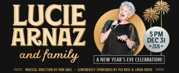 LUCIE ARNAZ Will Ring In The New Year At The Plaza Theatre