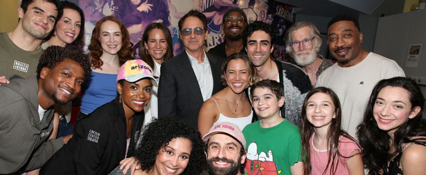 Photos: Robert Downey Jr. Visits RAGTIME on Broadway Photo