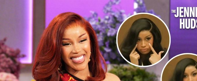 Cardi B Jokes About Her Court Case Memes, Then Sings 'Spotlight' With Jennifer Hudson