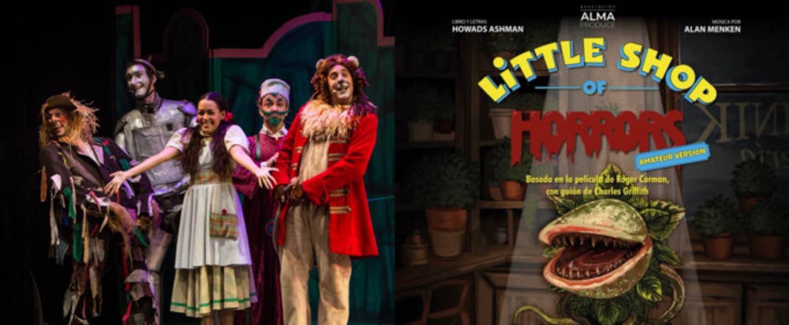 El Teatro Sanpol abre su 44ª temporada con EL MAGO DE OZ y LITTLE SHOP OF HORRORS