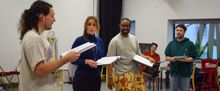 WHO LET THE GODS OUT In Rehearsals at Polka Theatre