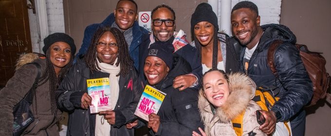 Photos: Whoopi Goldberg, Queen Latifah, Billy Porter, and More Show Up to Suppor Photos