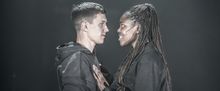 Tom Holland & Francesca Amewudah-Rivers in ROMEO & JULIET
