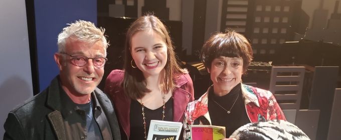 Photo Flash: Original Cast Members From SEESAW Visit J2 Spotlight Musical Theate Photos