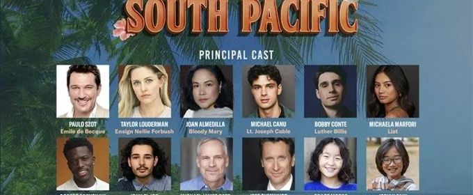 Joan Almedilla, Michael Canu, Bobby Conte, and More Join SOUTH PACIFIC at The Muny Photo