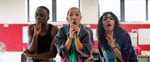 MAMA GOOSE Panto in Rehearsal at Stratford East