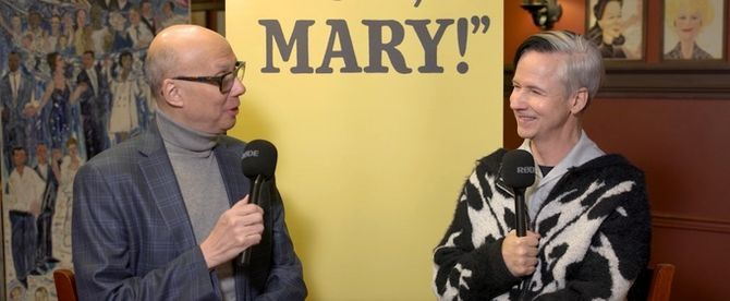 Video: There's a New Mary in Town- John Cameron Mitchell Is Back on Broadway in OH, MARY!