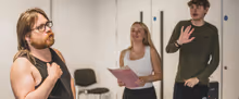 Deafinitely Theatre's BULL UK Tour in Rehearsal