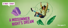 Cast Set for A MIDSUMMER NIGHT'S DREAM at Unicorn Theatre