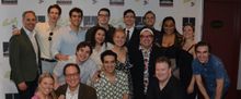 The Cast of BUDDY THE BUDDY HOLLY STORY Celebrates Opening