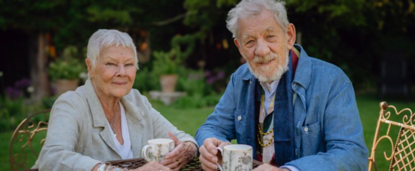 Ian McKellen to Join Judi Dench for TEA WITH JUDI DENCH on Sky Arts Photo