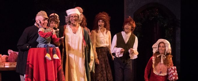 Photo Coverage: Curtain Call And Press Night Of The Troubies' A CHRISTMAS CAROLE Photos