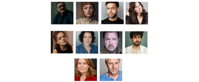 Cast Set For THE RISE AND FALL OF LITTLE VOICE at the National Theatre Photo