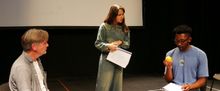 Inside Rehearsal for BLUE/ORANGE At Greenwich Theatre