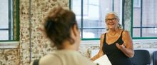 Inside Rehearsal For MUM, Starring Sophie Melville, Denise Black and Cat Simmons