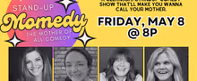 STAND-UP MOMEDY Show Set For May At Raue Center