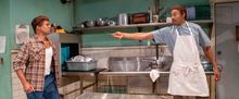MALCOLM X AND REDD FOXX WASHING DISHES AT JIMMY'S CHICKEN SHACK IN HARLEM To Have Co-
