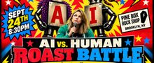 A.I. VS HUMAN ROAST BATTLE Comes to Pine Box Rock Shop