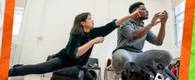 First Look Into Rehearsals for RAIN AND ZOE SAVE THE WORLD