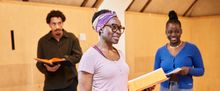 Inside Rehearsal For MY FATHER'S FABLE at the Bush Theatre