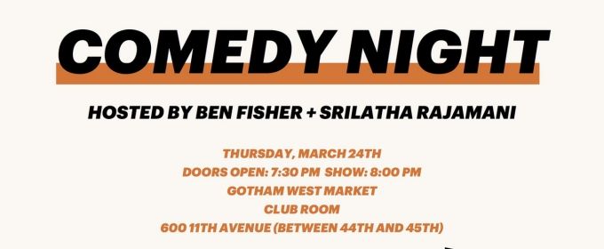 Comedians From THE LATE SHOW, THE MARVELOUS MRS. MAISEL & More to Join Comedy Ni Photos