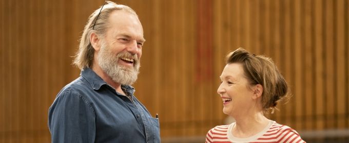 Photo Flash: Inside Rehearsal For THE VISIT at the National Theatre Photos