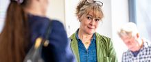 Inside Rehearsal For SUITE IN THREE KEYS at Orange Tree Theatre