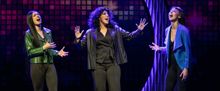 Morgan Scott, Samantha Tullie, Logan Eliza in THE CHER SHOW Regional Premiere