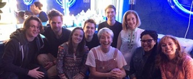 Photo Flash: Emma Thompson Visits DEAR EVAN HANSEN in London Photos