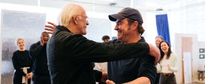 Photos: Original BACK TO THE FUTURE Star Christopher Lloyd Stops By Rehearsal! Photos