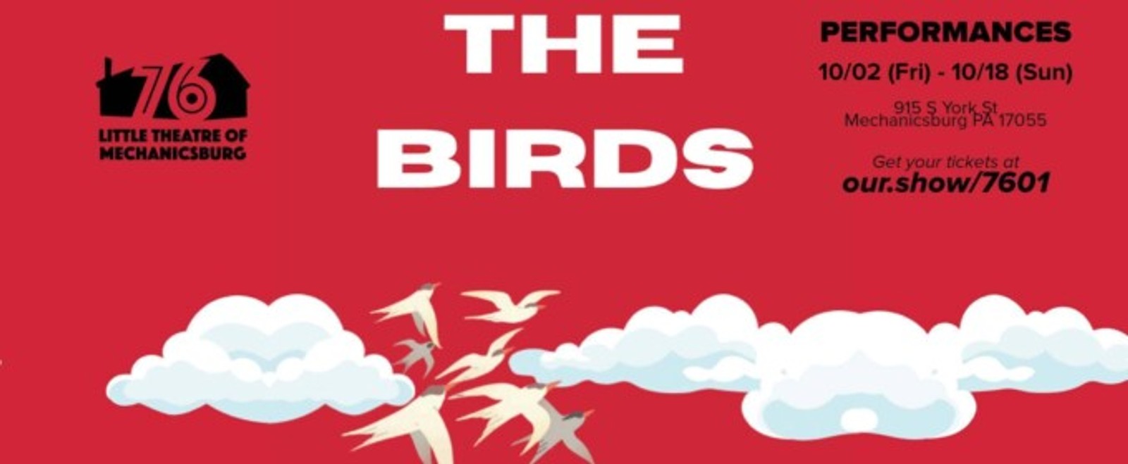 Review: THE BIRDS at Little Theatre Of Mechanicsburg