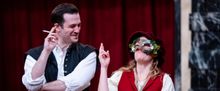 Shakespeare's MERRY WIVES at ASC's Blackfriar's Playhouse