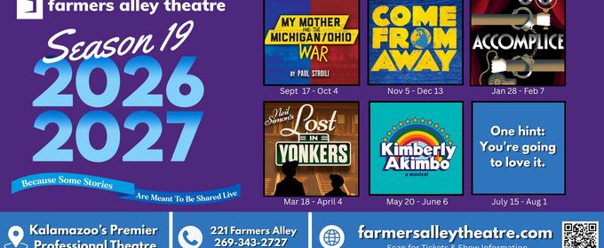 COME FROM AWAY, KIMBERLY AKIMBO, and More Set For Farmers Alley Theatre's 2026/2027 Season