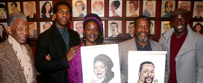Photos: Sharon D. Clarke and Wendell Pierce Get Honored With Portraits at Sardi' Photos
