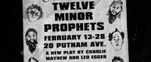 TWELVE MINOR PROPHETS to be Presented by The Eno River Players