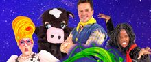 Cast Set For JACK AND THE BEANSTALK at the Greenwich Theatre