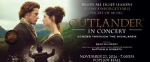 OUTLANDER IN CONCERT to Play Popejoy Hall Following World Premiere