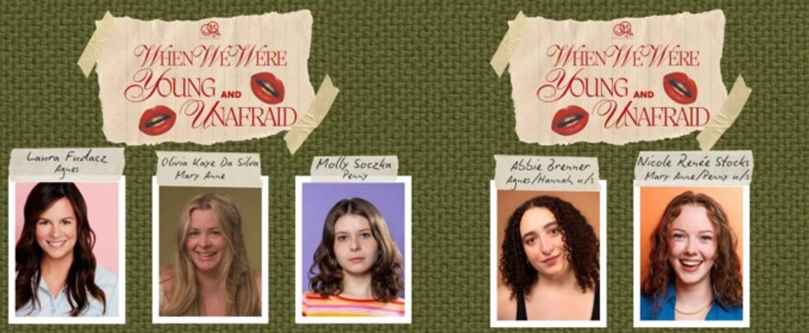 WHEN WE WERE YOUNG AND UNAFRAID Cast Announced for Chicago Run