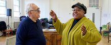 Brian Cox and More In Rehearsal for THE SCORE At Theatre Royal Haymarket