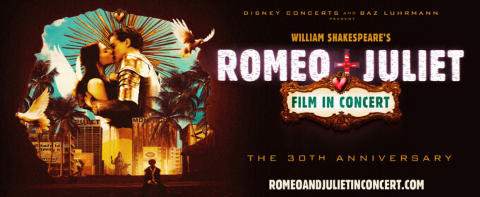 WILLIAM SHAKESPEARE'S ROMEO + JULIET FILM IN CONCERT to Play Roy Thomson Hall
