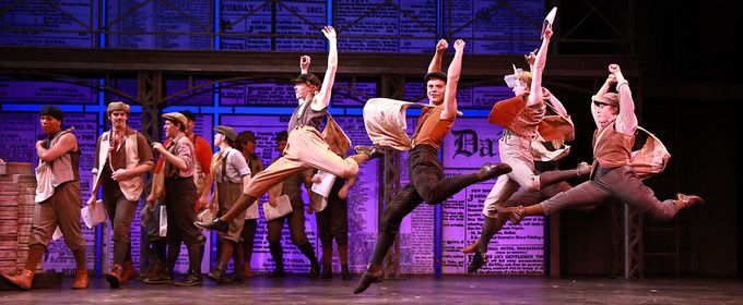 Review: DISNEY'S NEWSIES at Broadway Rose Theater Company