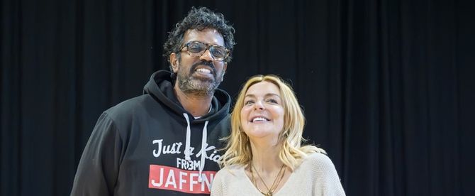 Photos: Sheridan Smith, Romesh Ranganathan and More In Rehearsals for WOMAN IN MIND
